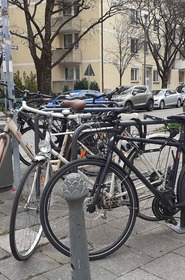 Fahrradständer entfernen