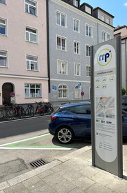 Mobilitätspunkt Schlotthauerstraße