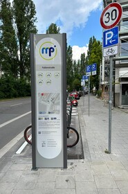 Mobilitätspunkt Falkenstraße