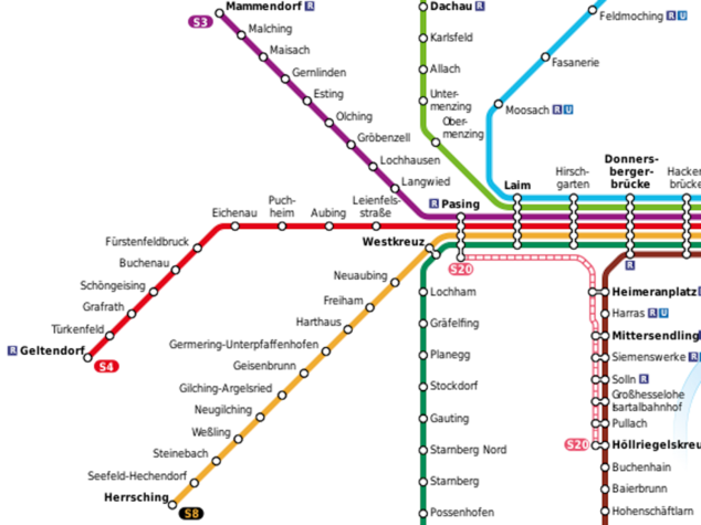 Vorschlag: Erhöhung des Taktes der S-Bahn Linien S3, S4, S8